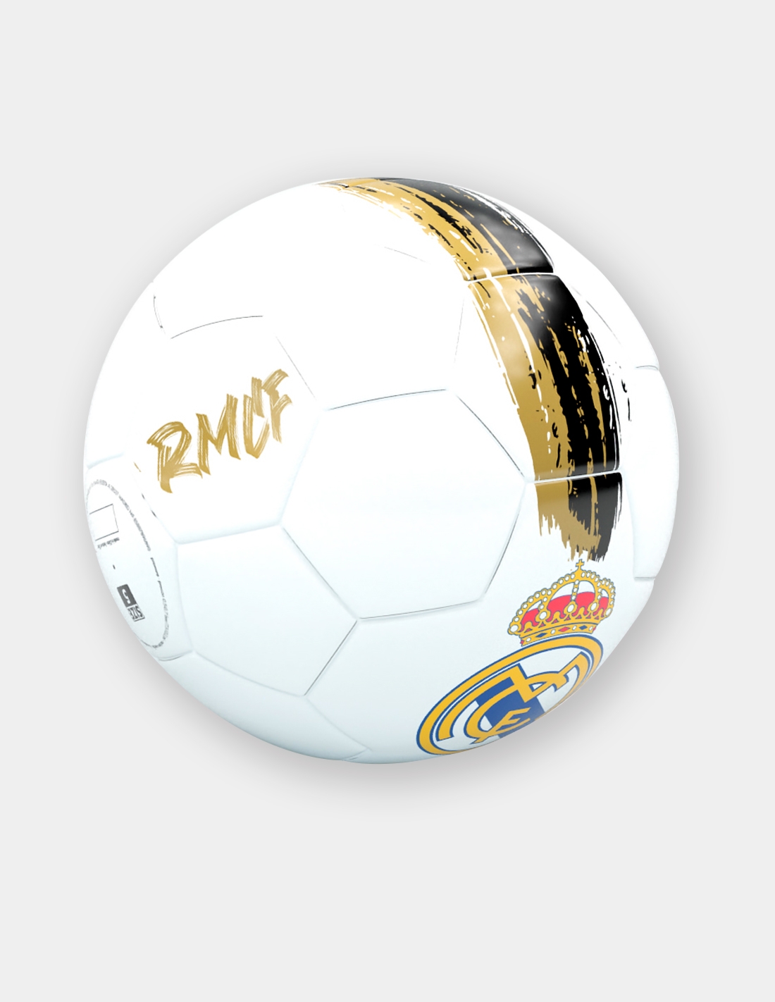 R ROGER'S Balón Real Madrid Blanco y Negro - Talla 5 : : Deportes  y aire libre
