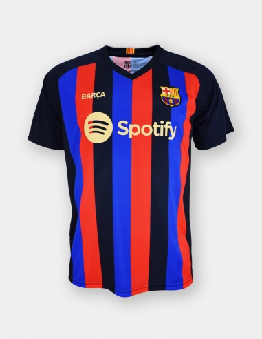 eficientemente Imitación Laboratorio Réplica Oficial FC Barcelona - Camiseta 1ª equipación 22/23 - Júnior Color  Blaugrana Dorsal FC Barcelona Sin nombre Talla 0