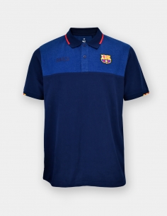Camiseta bicolor FC Barcelona - Niño