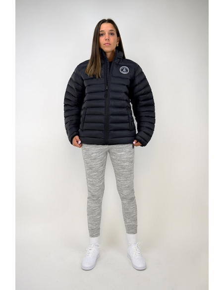 Chaqueta Real Madrid acolchada Black para mujer