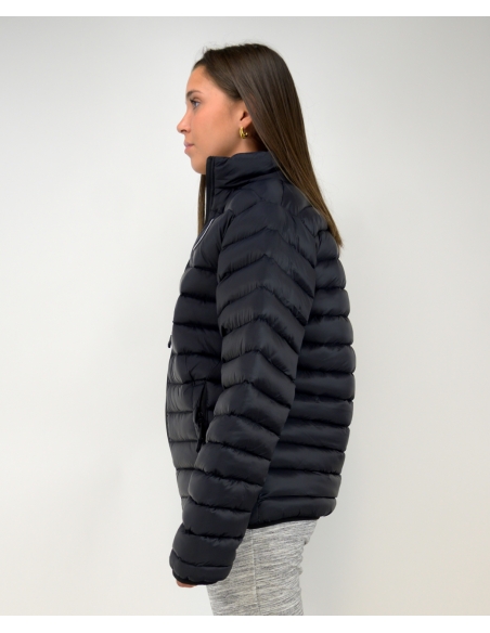 Chaqueta Real Madrid acolchada Black para mujer
