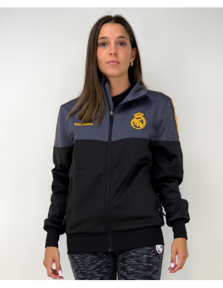 Chaqueta Real Madrid Plus Gold para mujer