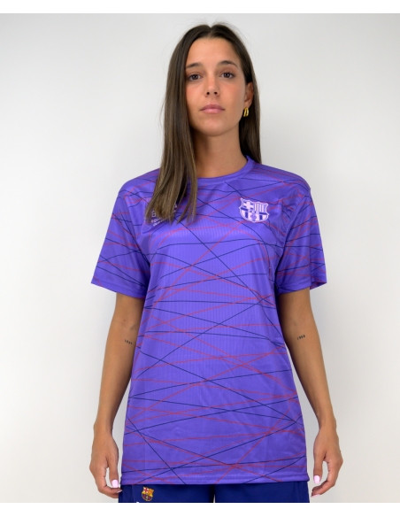 Camiseta Barça training Equality para mujer