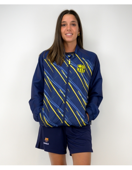 Pantalón training FC Barcelona Navy para mujer