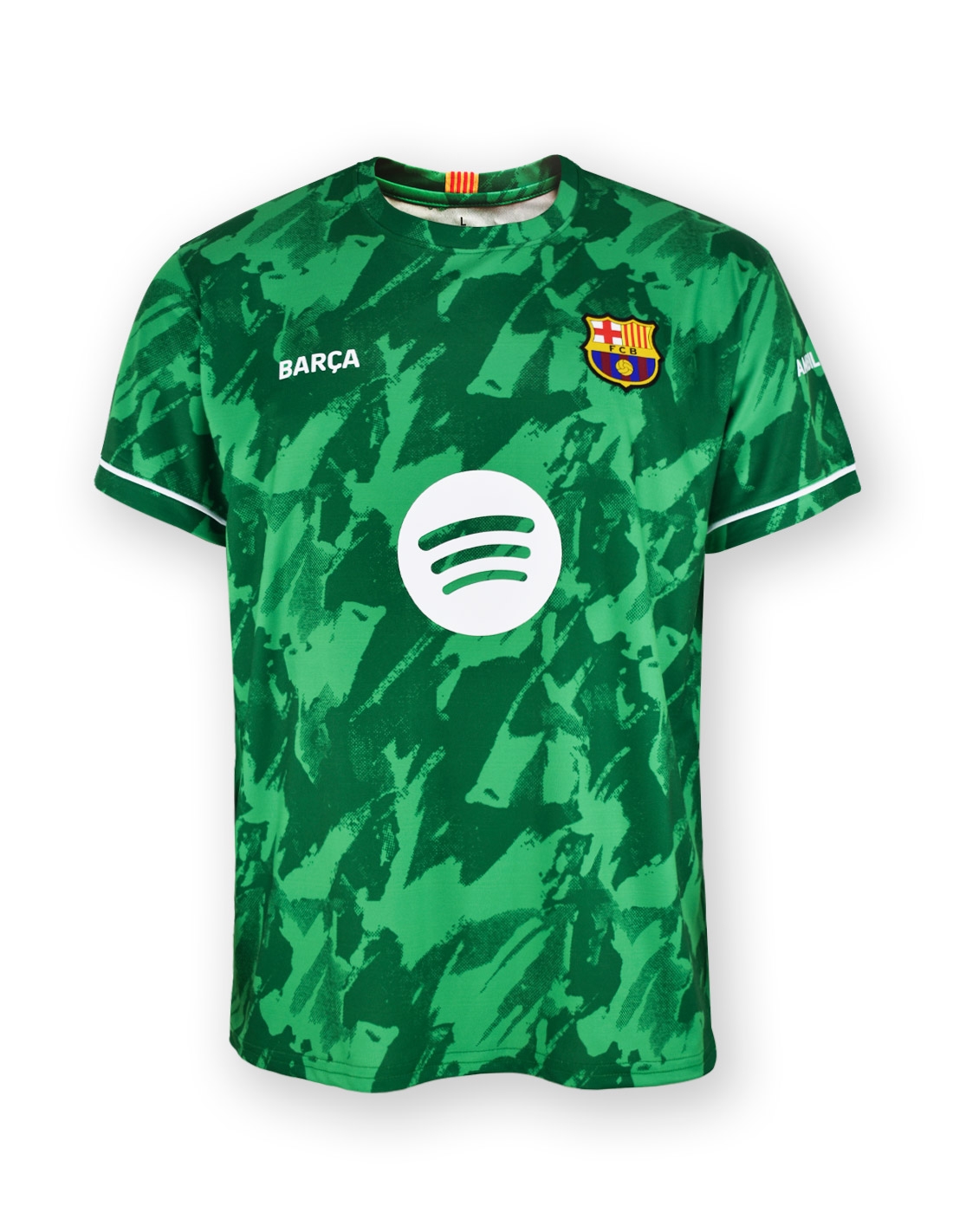Maglia Verde Set Maglia E Pantaloni Portiere Barcellona FC Ter