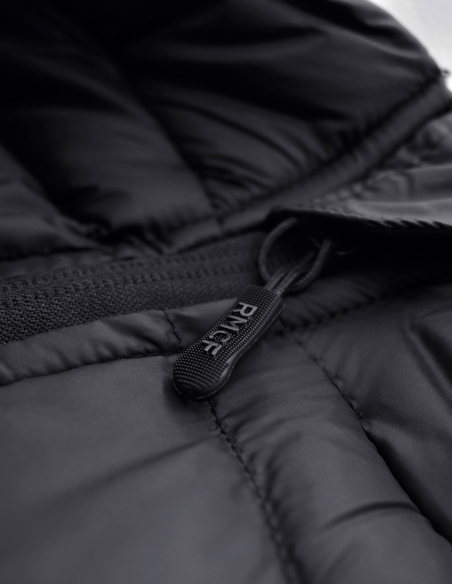 Chaqueta Real Madrid acolchada Black para mujer