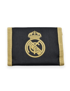 Cartera Real Madrid Black Gold