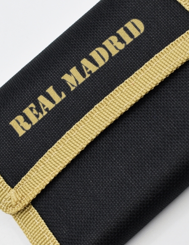 Cartera Real Madrid Black Gold