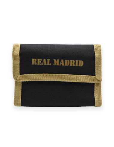 Cartera Real Madrid Black Gold