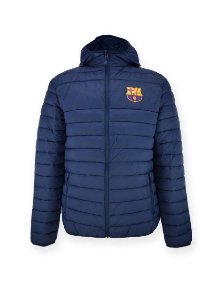 Chaqueta Barça Navy acolchada - Júnior