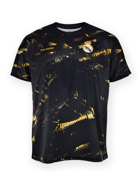 Camiseta training  Real Madrid Black Gold - Júnior