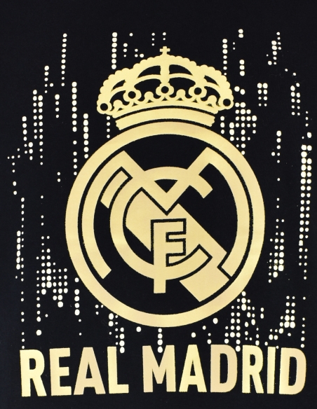 Camiseta Real Madrid Black Gold para mujer